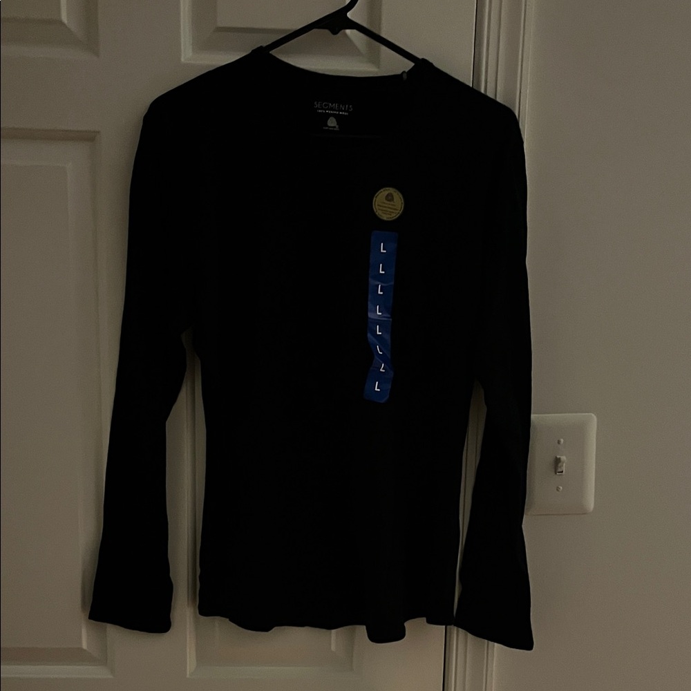 Classic Black Long Sleeve Top